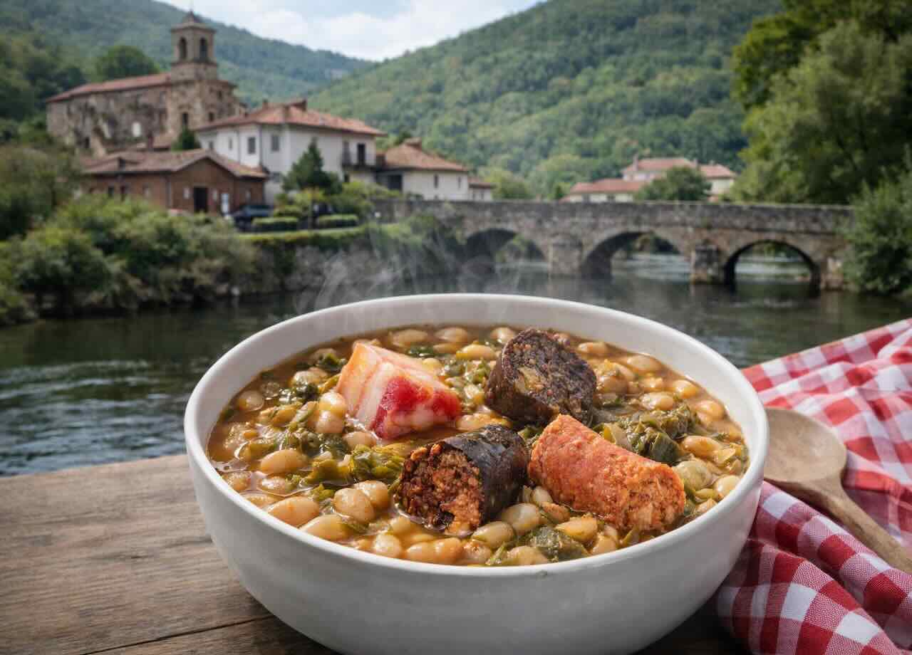 Cocido montañés tradicional en Ruente durante el Día Internacional del Cocido en Cantabria