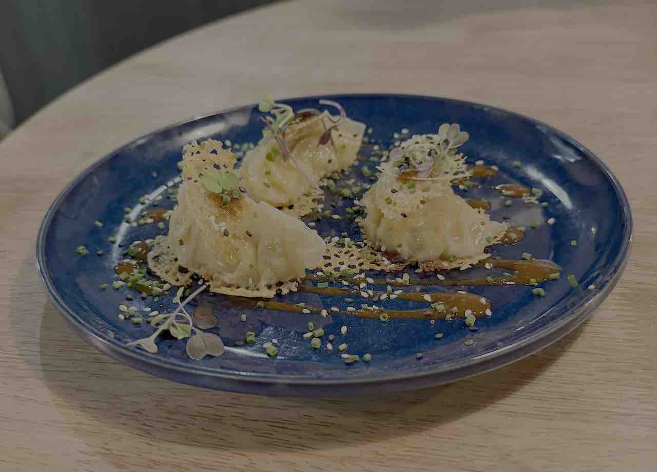 Gyozas de gambas al ajillo e Bandido Food Club en Loredo (Ribamontán al Mar, Cantabria)