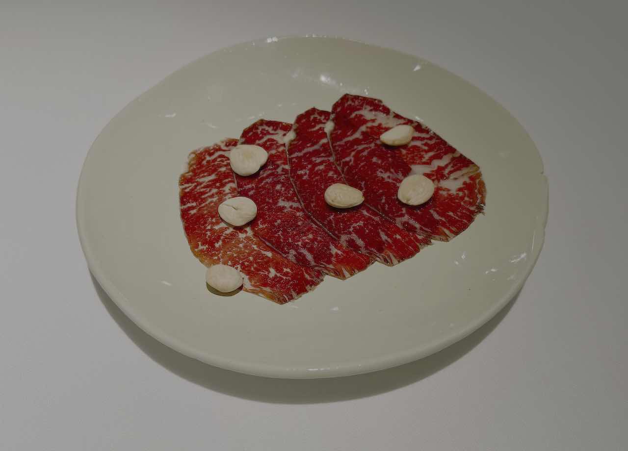 Cecina de angus Casa Alba · Restaurante Juan Carlos Ferrando · Logroño · La Rioja