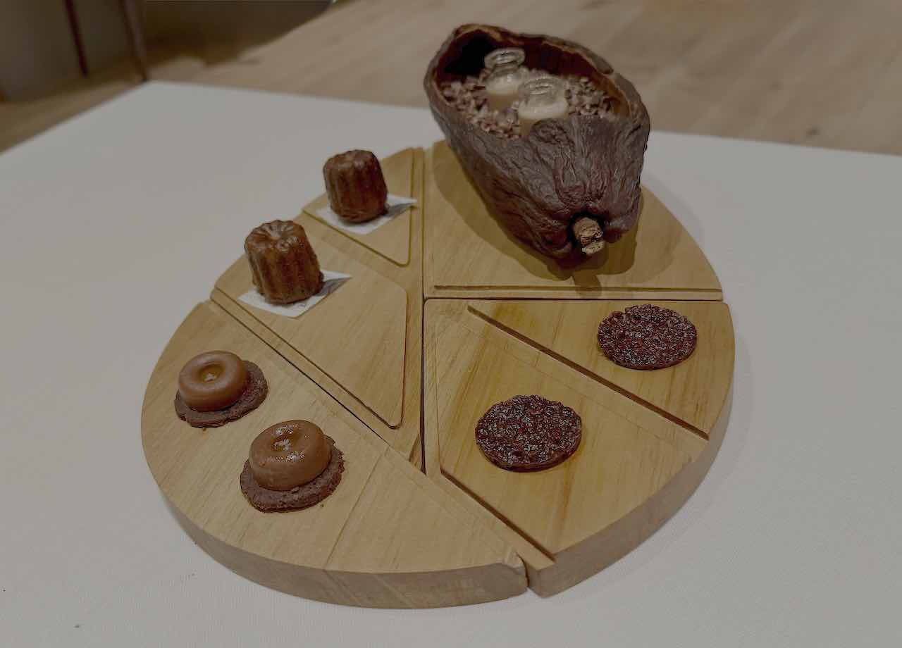 Petits fours del restaurante Ikaro* en Logroño, La Rioja