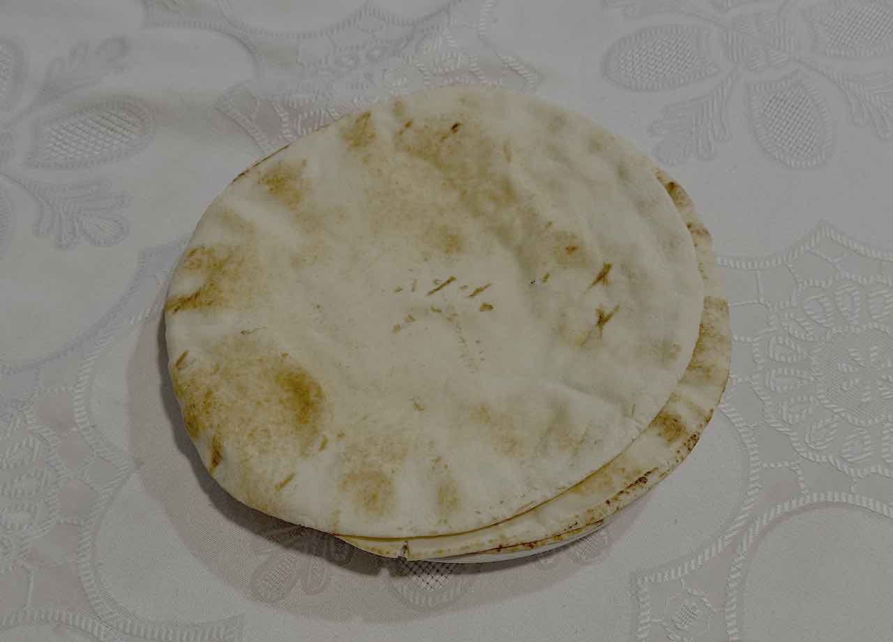 Pan del restaurante El Líbano en Santa Cruz de Tenerife, Islas Canarias