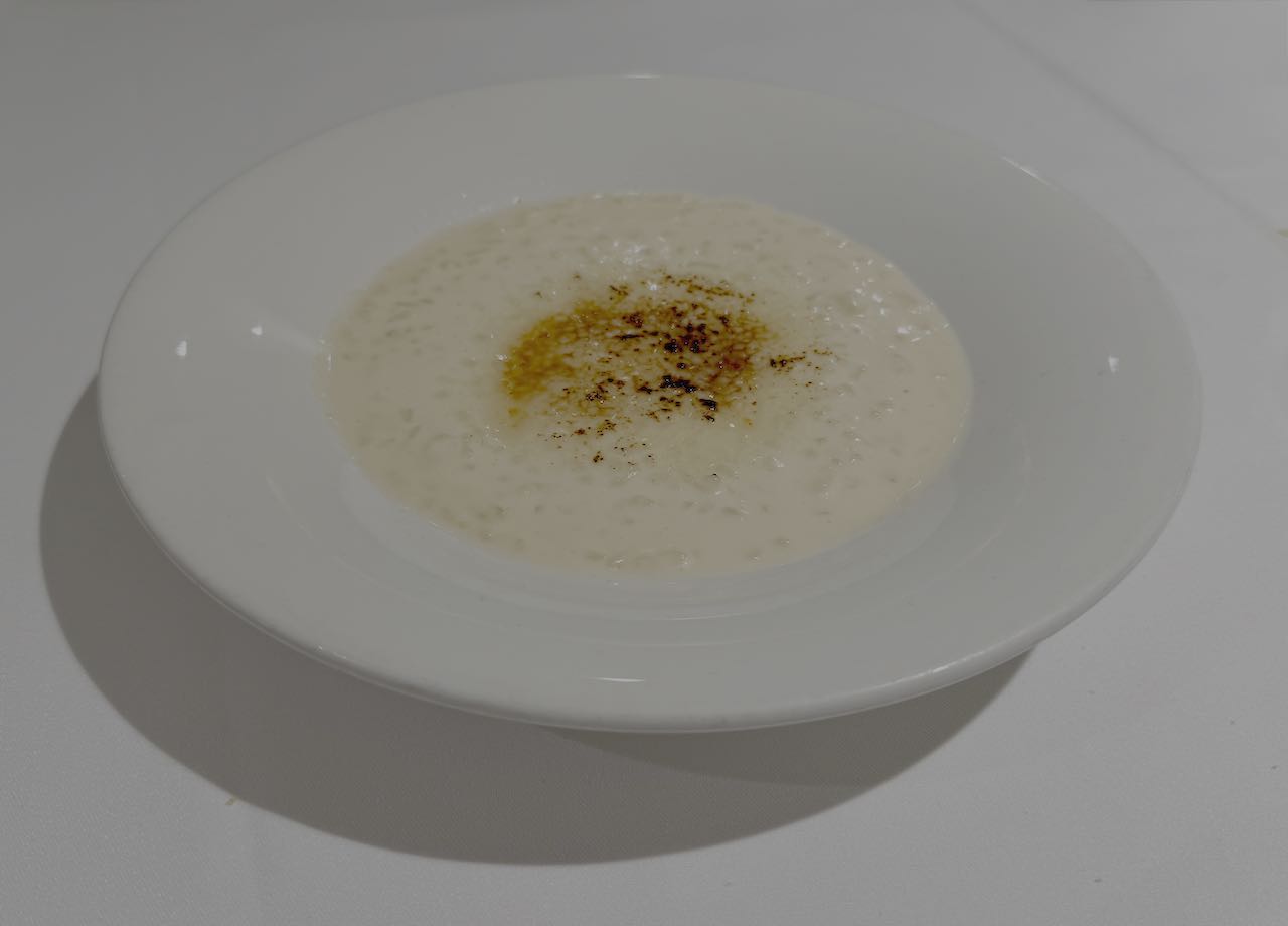 Arroz con leche del restaurante Gelín en Nueva Montaña, Santander (Cantabria)