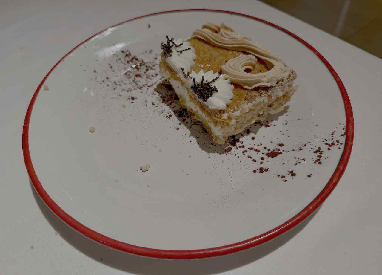 Hojaldre del restaurante Gelín en Nueva Montaña, Santander (Cantabria)