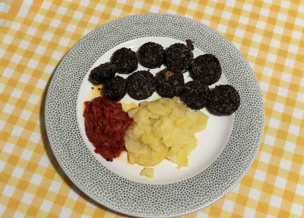 Morcilla de arroz de La Casa de Revert en Santander, Cantabria