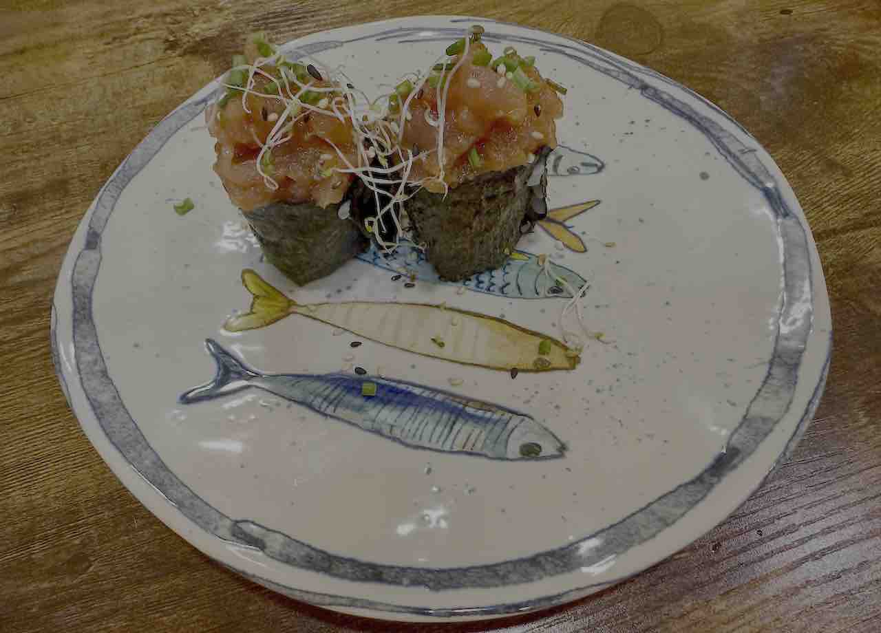 Gunkan de atún picante Kali Sushi Bar Santander
