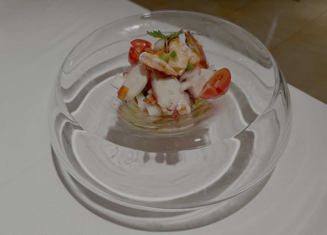 Salpicón del restaurante Gelín en Nueva Montaña, Santander