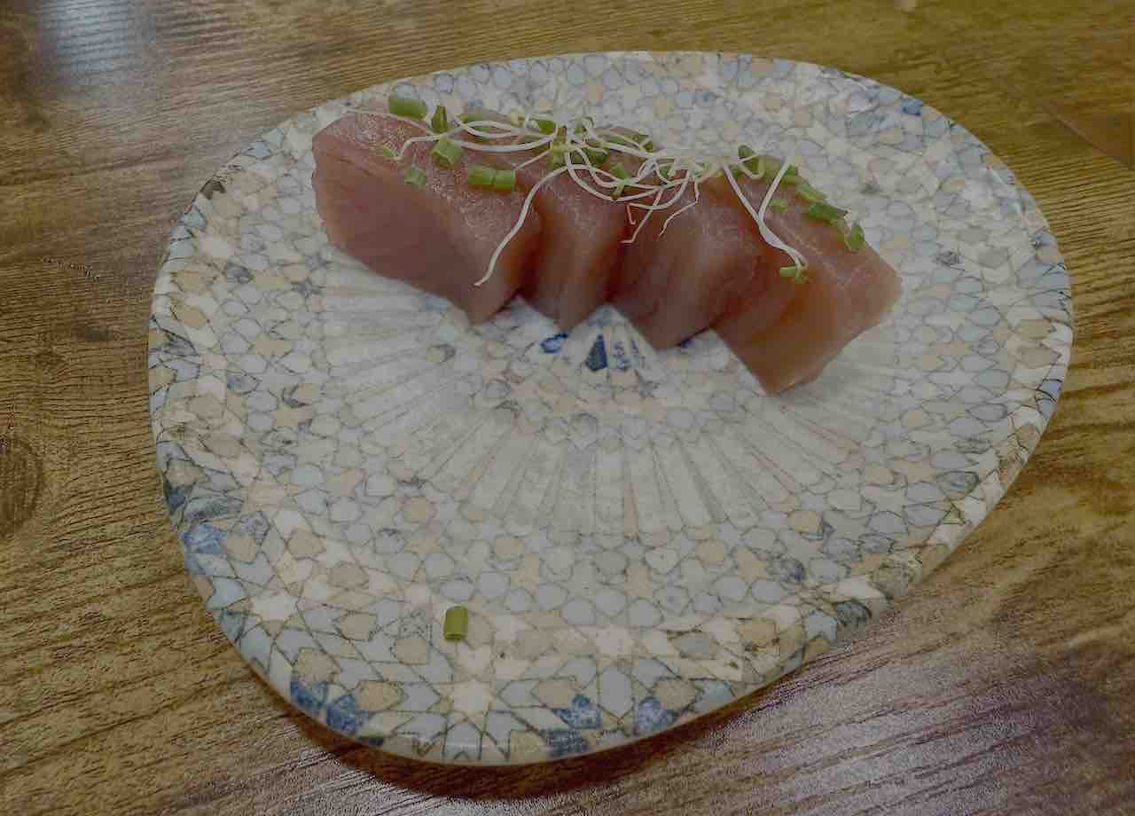 Sashimi de atún Kali Sushi Bar Santander