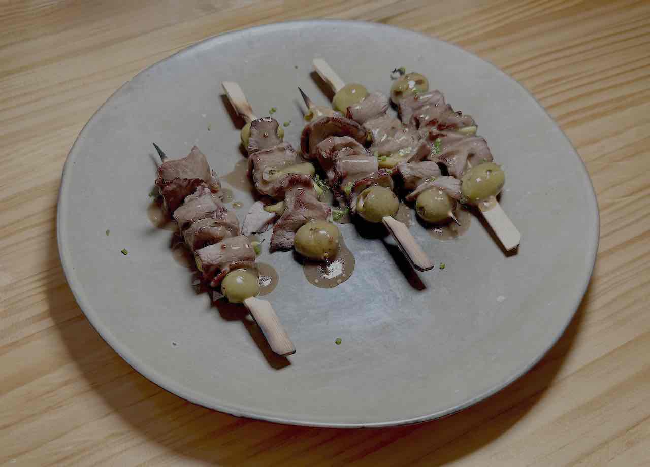 Gilda de pastrami de wagyū de Meaters