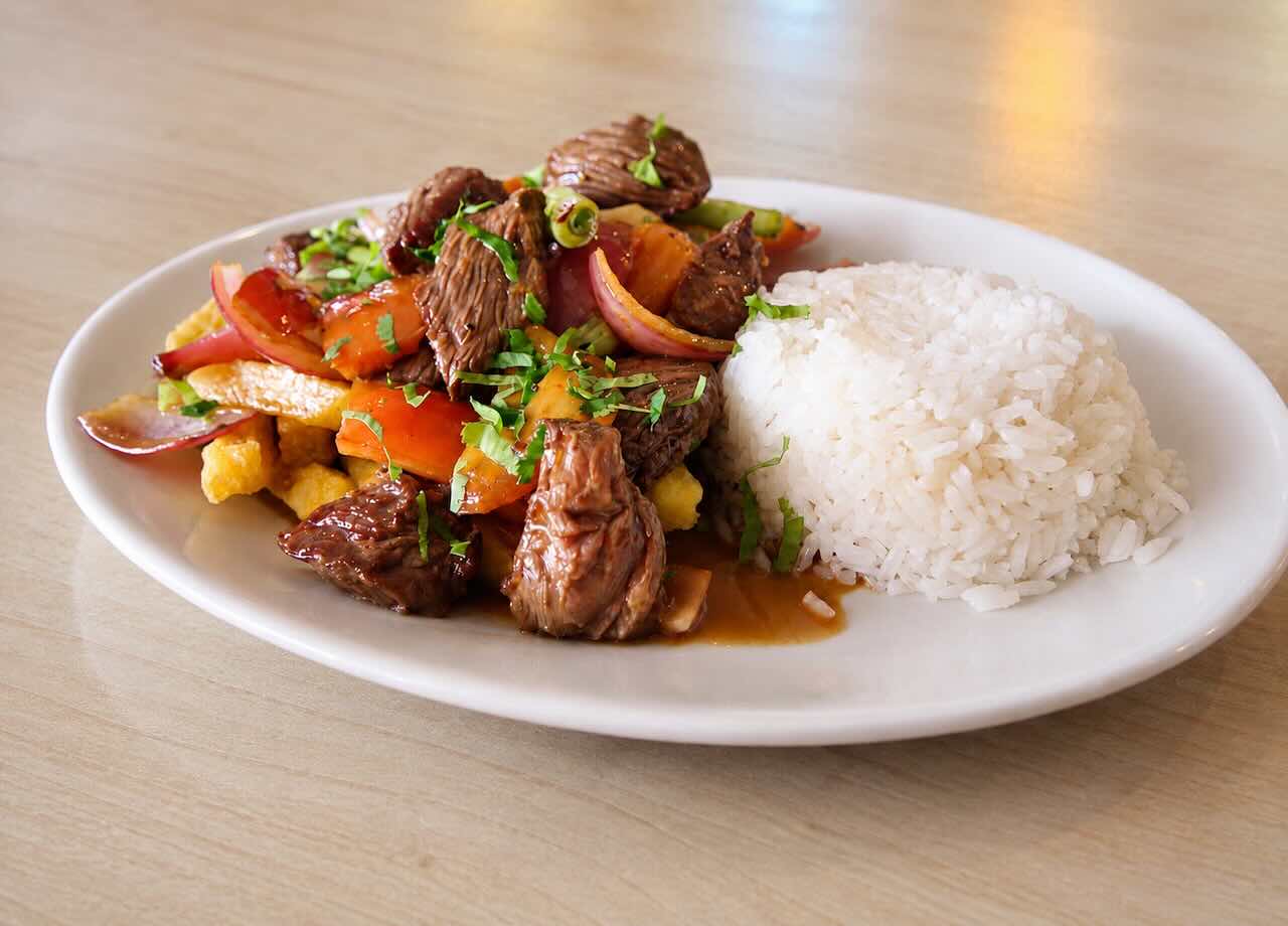 Lomo saltado Las Terrazas de Carmen Santander