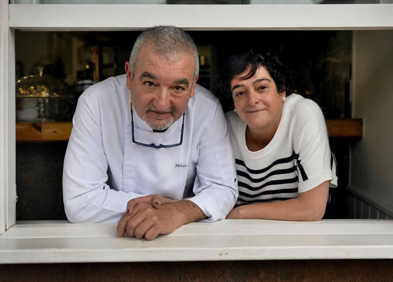 Moisés Leránoz e Isabel Gabás, responsables de Lenteja Casa de Comidas en Castro Urdiales