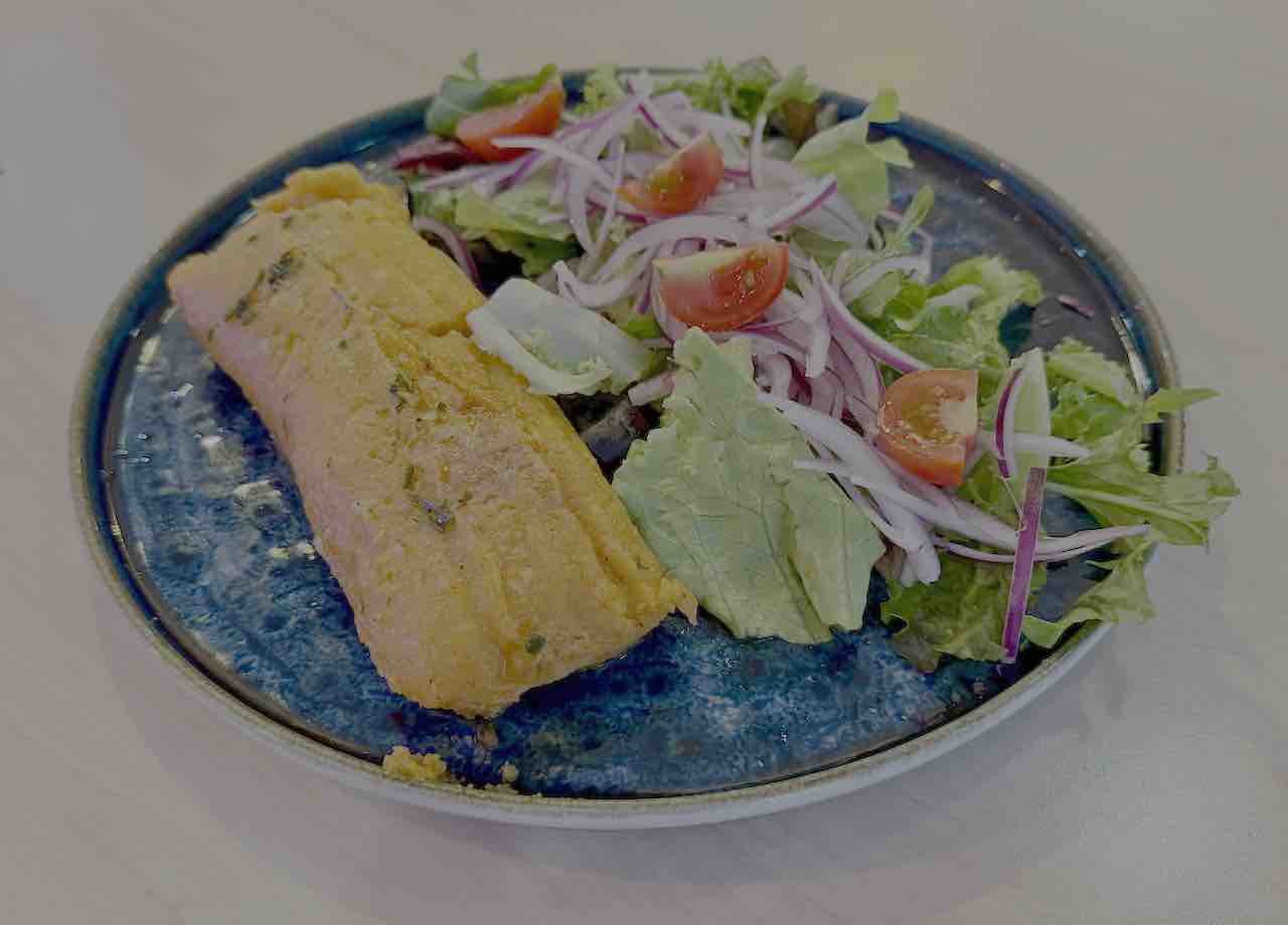 Tamal limeño Las Terrazas de Carmen Santander
