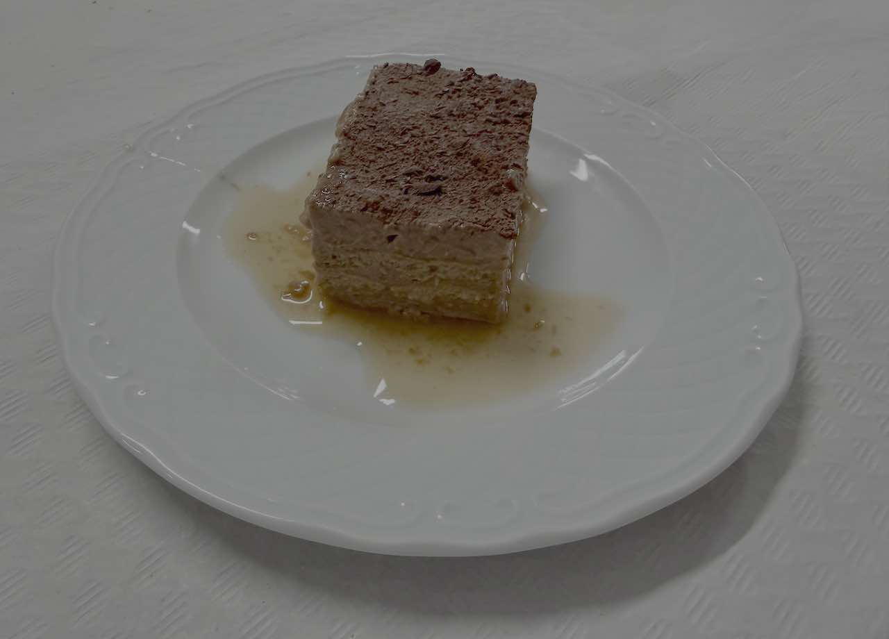 Tarta de galletas de Casa Molleda