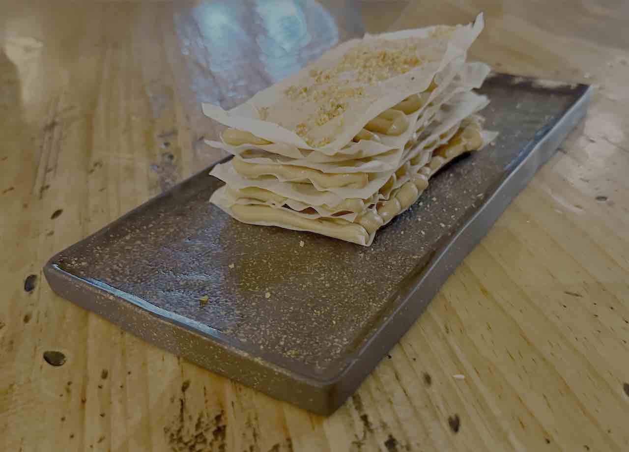 Bárbaro Santa Cruz de Tenerife milhojas de dulce de leche y praliné de avellanas