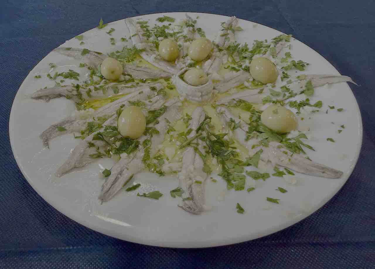 Boquerones en vinagre Bar Abel Santander