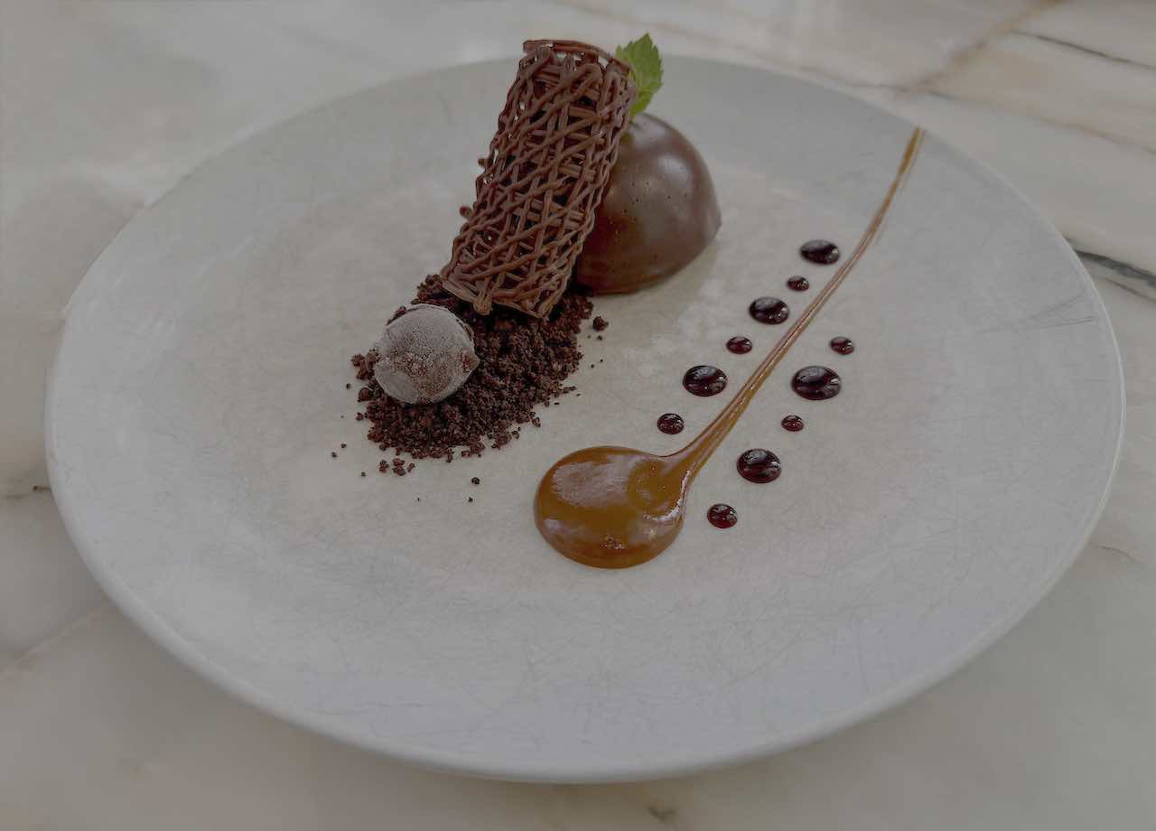 Chocolate en texturas y sus matices