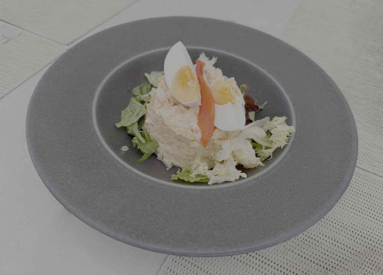 Ensaladilla de marisco El Chiringuito de Cuchía