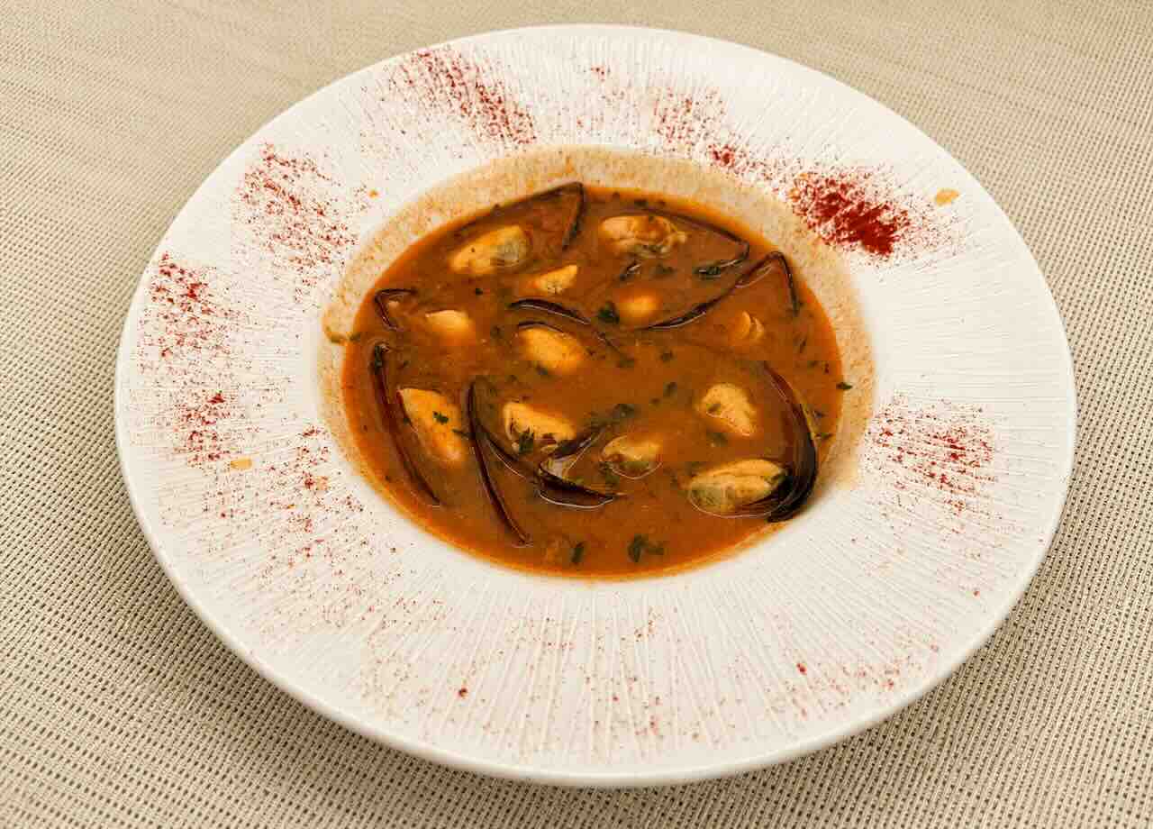 Mejillones en salsa marinera El Chiringuito de Cuchía