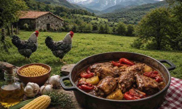 Pollo picasuelos de Cantabria: carácter, tiempo y sabor de campo