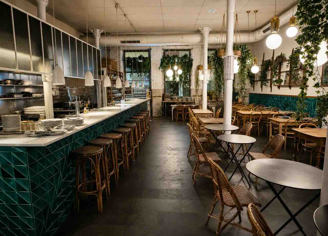 Comedor de El Italiano en Santander