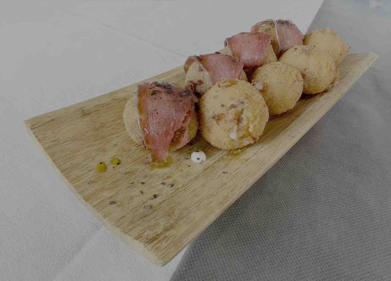 Croquetas de chuleta y cecina de cebón de Nueva Santuca