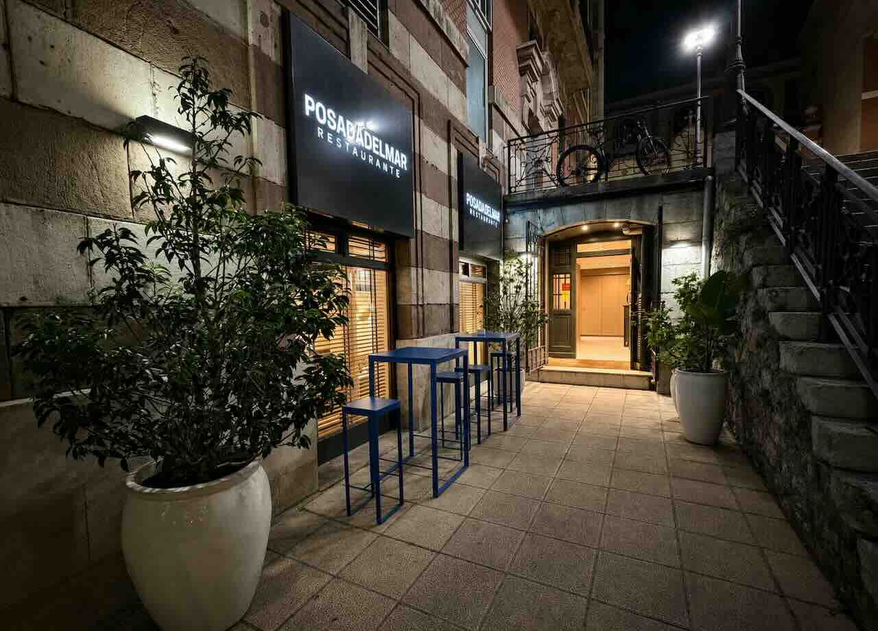 Fachada Posada del Mar Santander