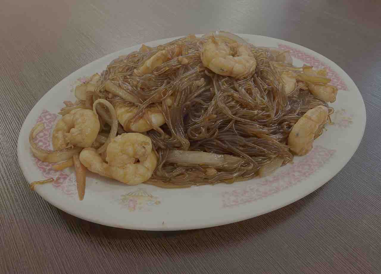 Fideos chinos de soja con gambas Montaña de Oro Maliaño