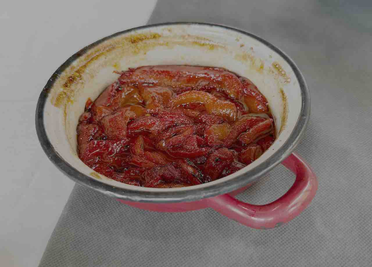 Pimientos asados caseros de Nueva Santuca