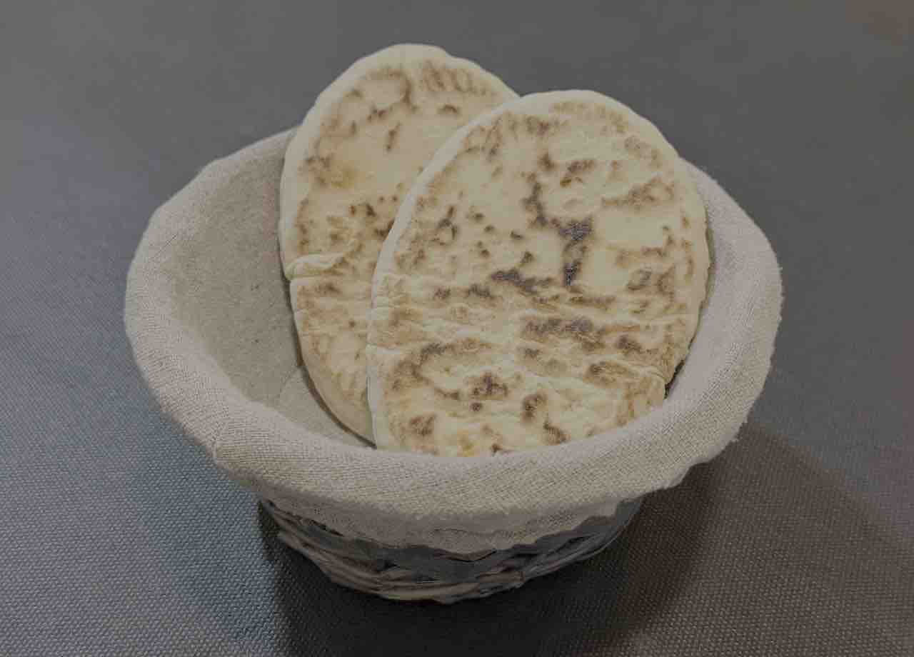 Pan pita en Cafetería Petra, Santander